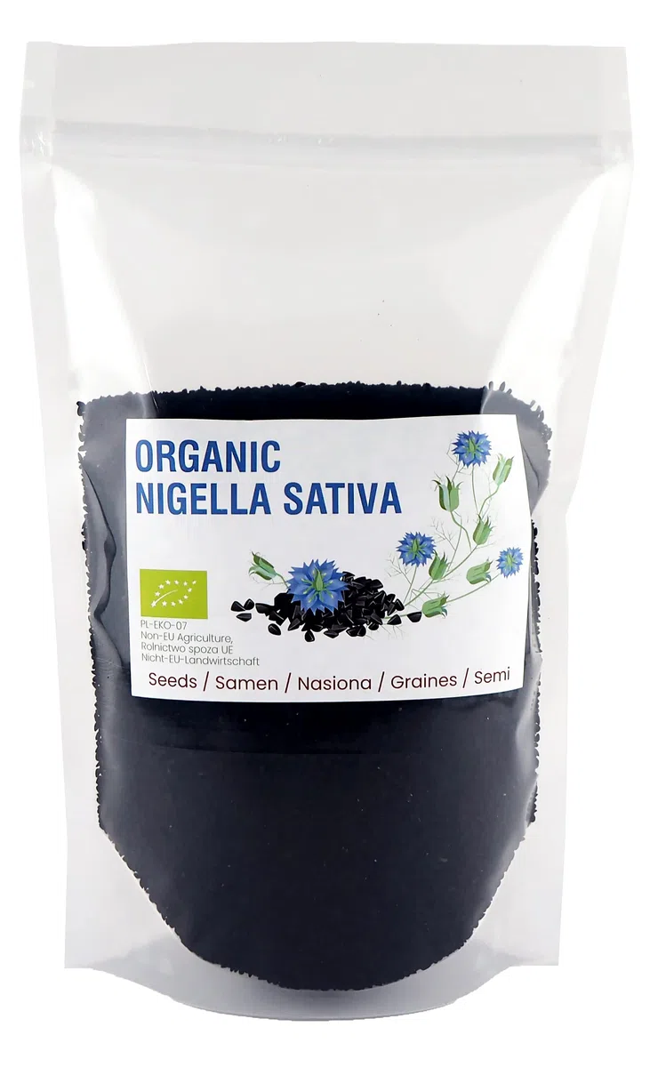 Semi di cumino nero Organic, BIO Seme Nero, Nigella sativa 900g