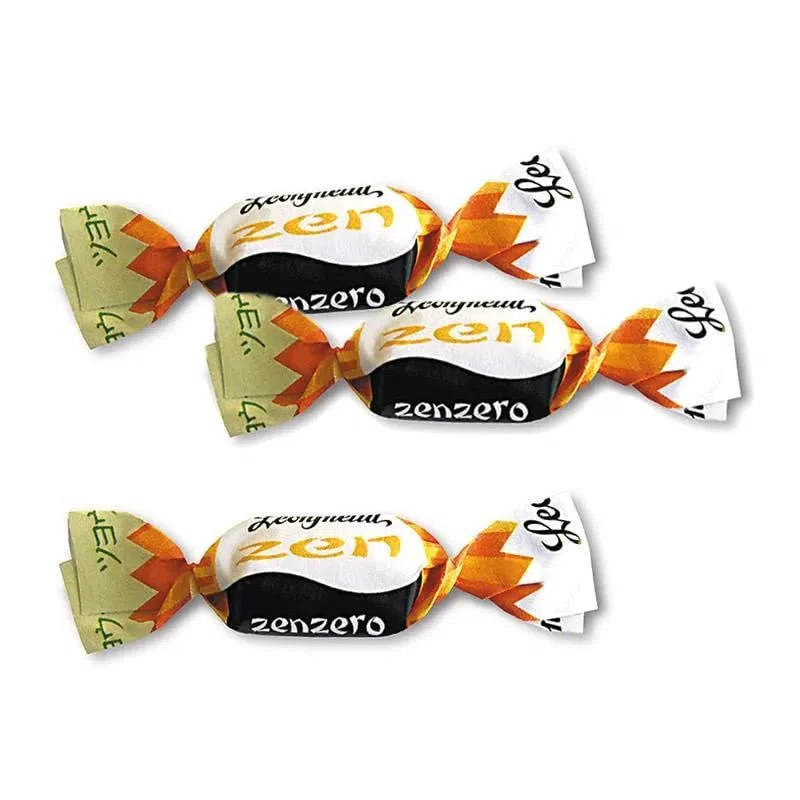 Pastiglie Leone - Caramelle Leonsnella Senza Zuccheri sacchetto da 500gr (Zenzero)