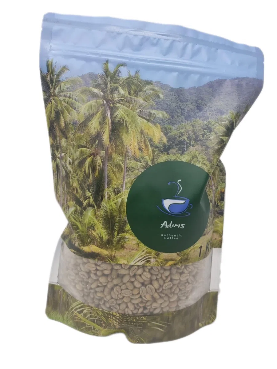 Adems Guji etiope chicchi di caffè verde premium non tostati chicchi per la torrefazione domestica e aziendale (Guji)