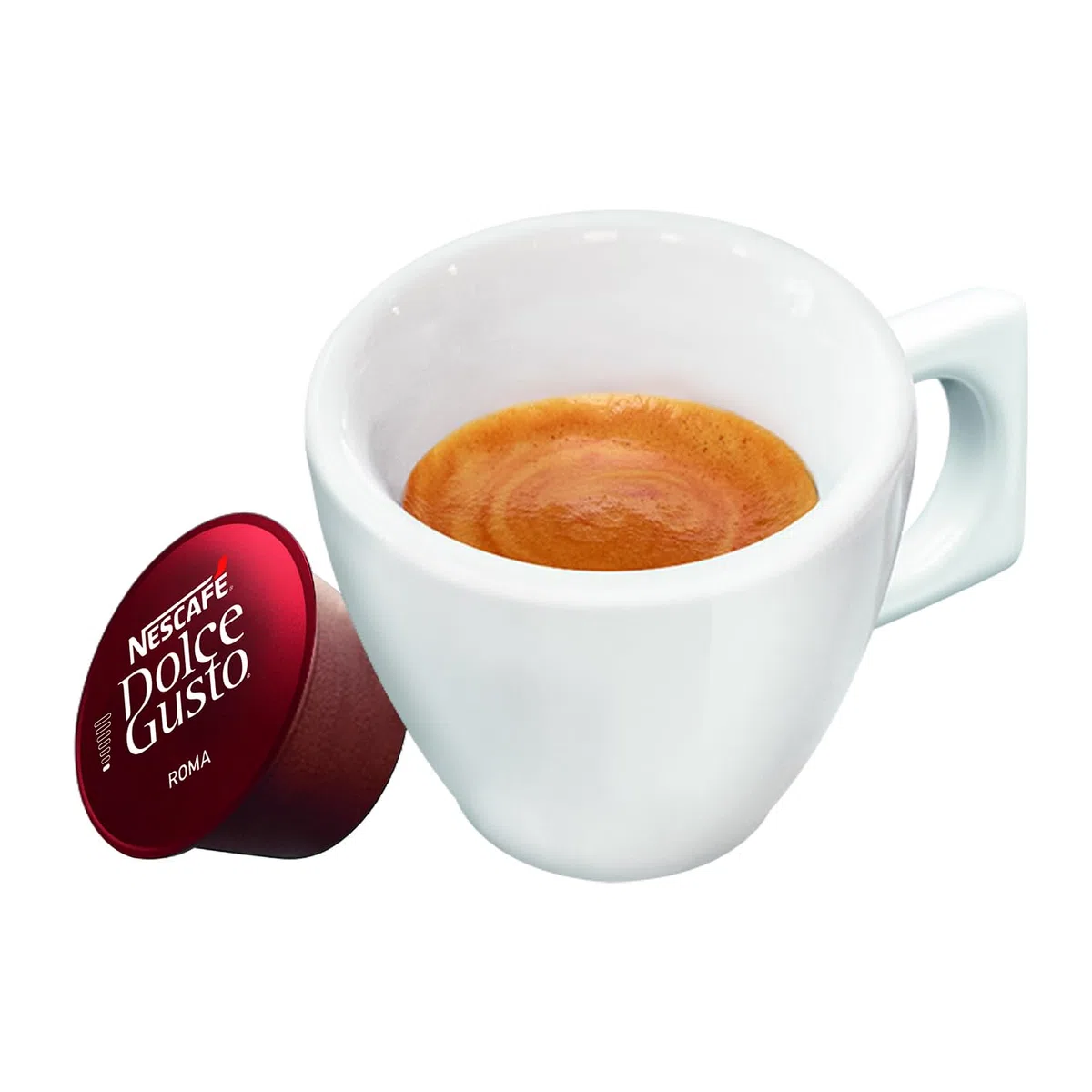 NESCAFÉ DOLCE GUSTO Espresso Roma Caffè, 6 Confezioni da 16 Capsule (96 Capsule Compatibili Nescafé Dolce Gusto)