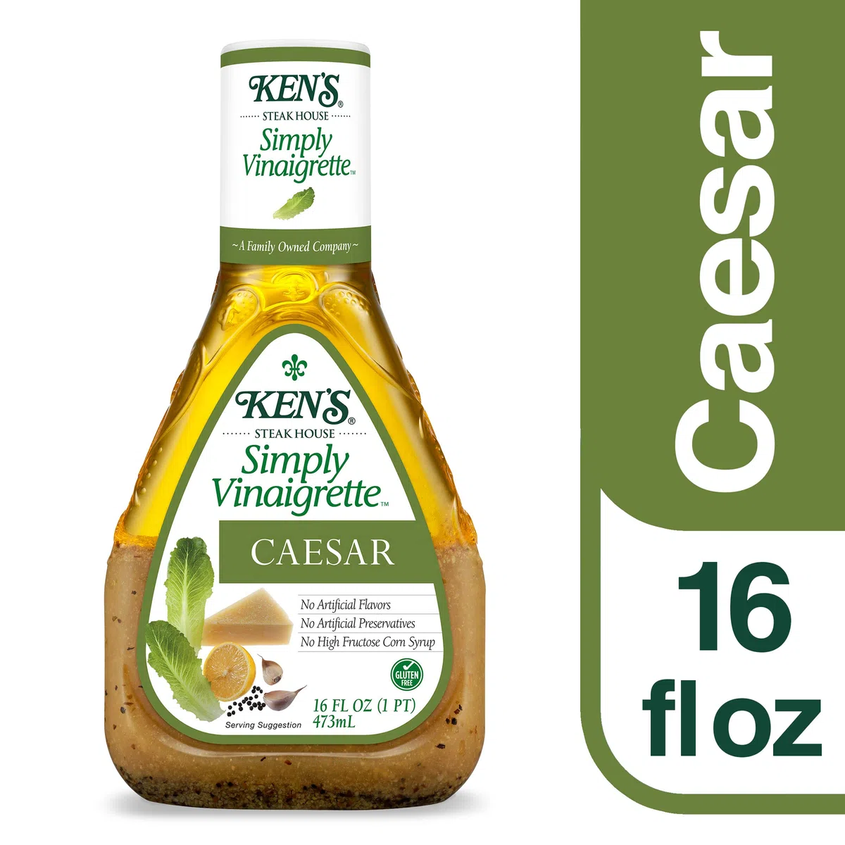 Ken's Simply CAESAR Vinaigrette 473 ml (confezione da 2)