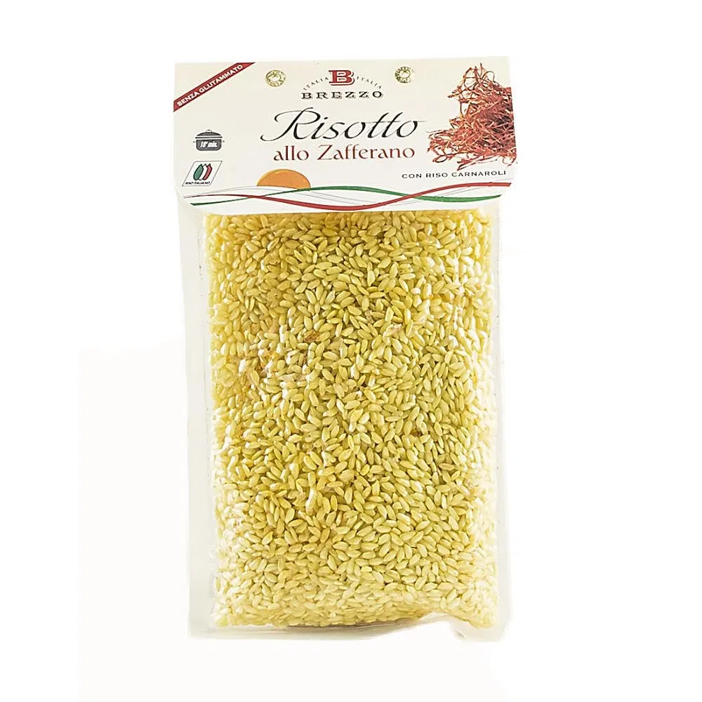 Brezzo Tris di Risotti da 300g ai Funghi Porcini, Tartufo e Zafferano