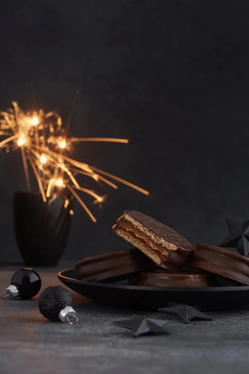 Havanna | Alfajores con Copertura di Meringa | Biscotti Ricoperti Ripieni di Dulce de Leche | 12 unità | 624 g