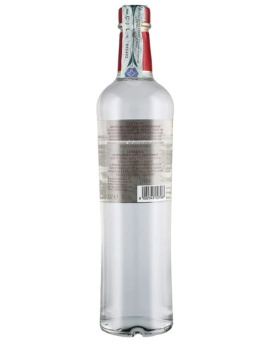 Roner La Morbida Grappa, Cl 70