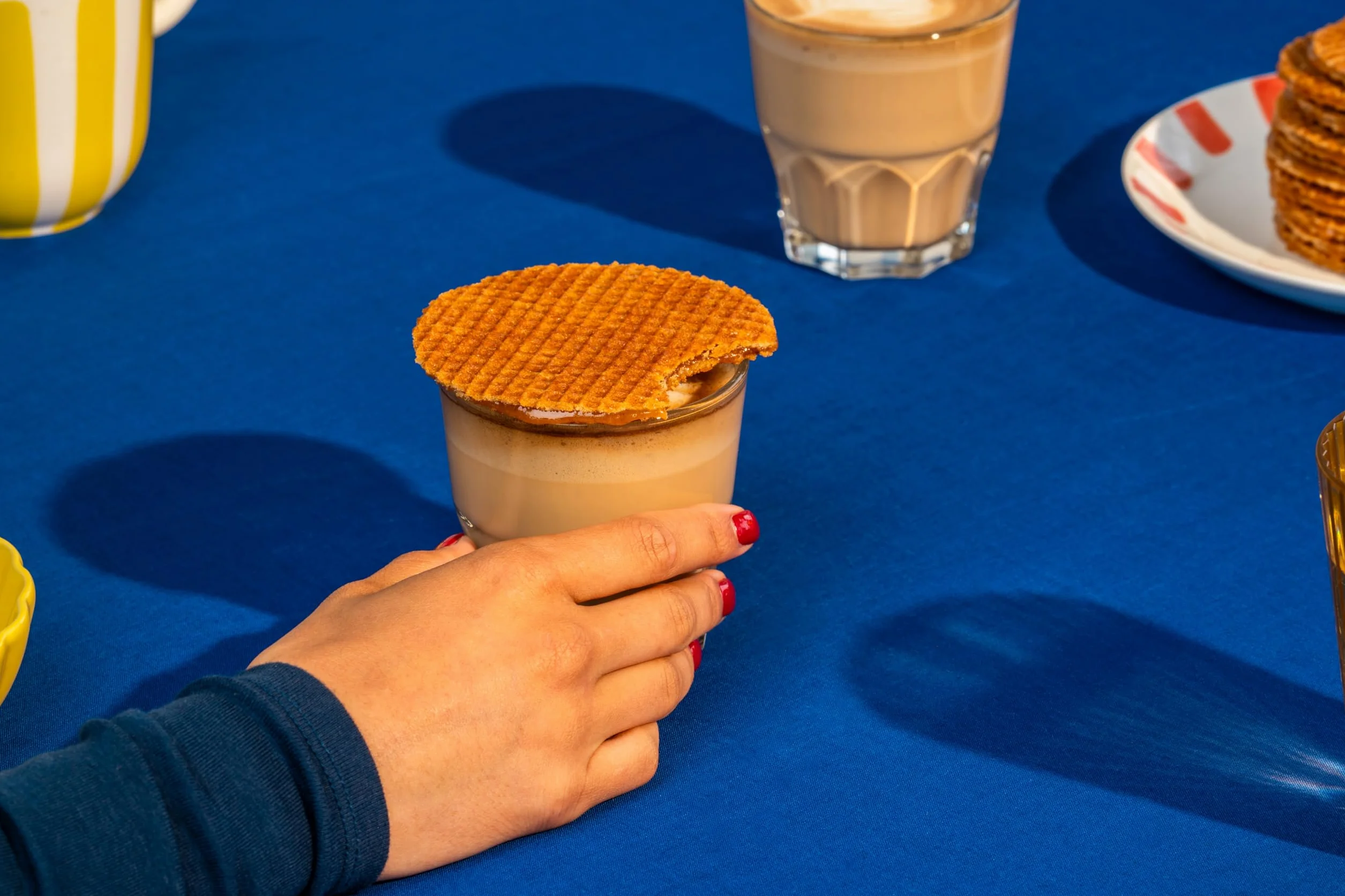 Daelmans Stroopwafels, 36 Confezionati Singolarmente (Diametro 9 cm), Waffle al Caramello Olandesi, Snack Classico da Caffè