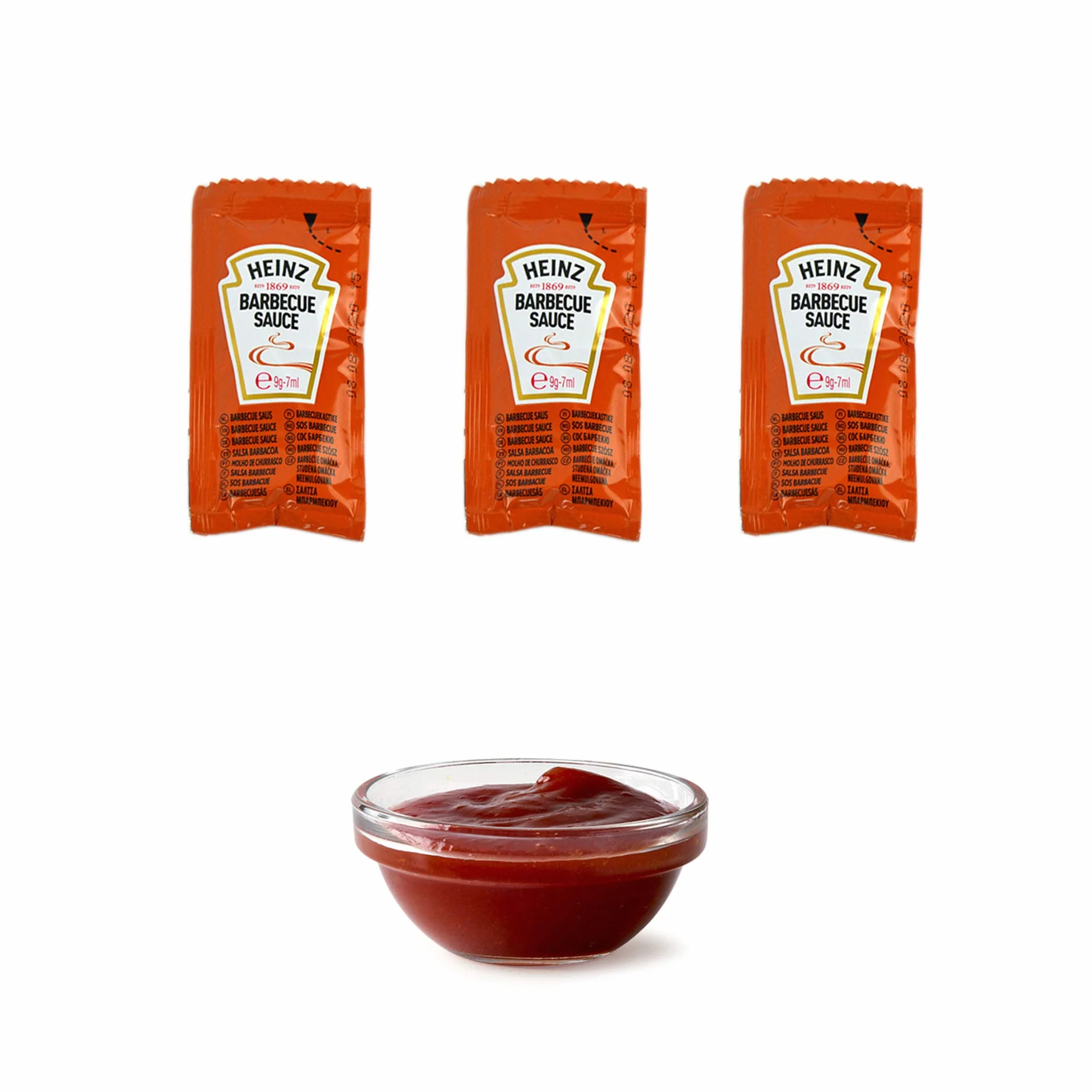 Heinz Salsa Barbecue Sachet - 10 ml (200 pezzi)