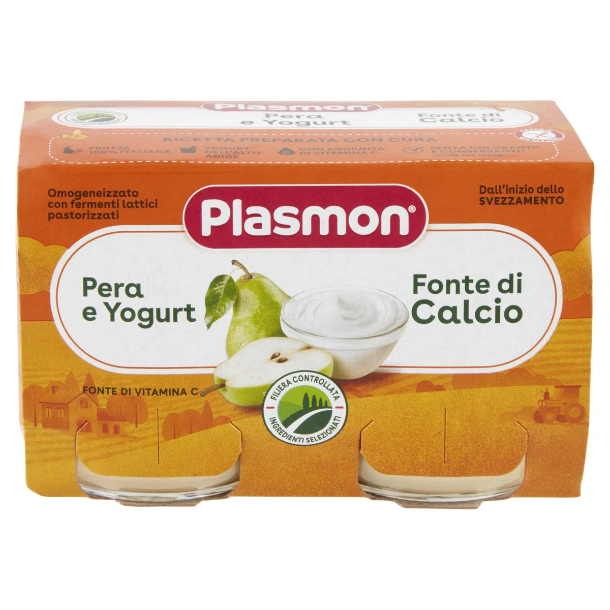 Plasmon Pera e Yogurt 24x120g